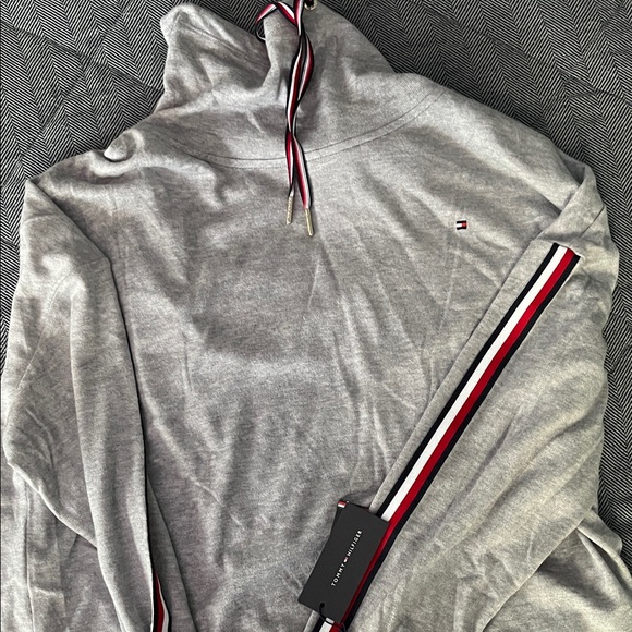 Tommy Hilfiger Gray Signature Soft Sweatshirt Dress XXL - Picture 7 of 7